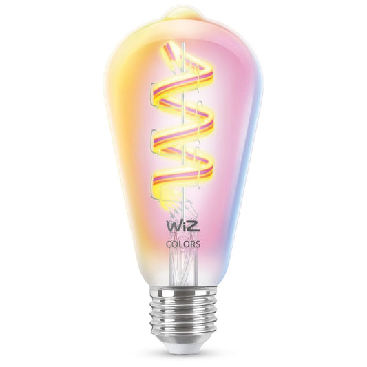 Philips-Wi-Fi BLE 40W ST64 E27 822-65 RGB CL 1PF