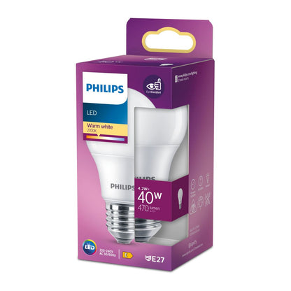 Philips - LED 40W A60 E27 WW FR ND 1SRT4