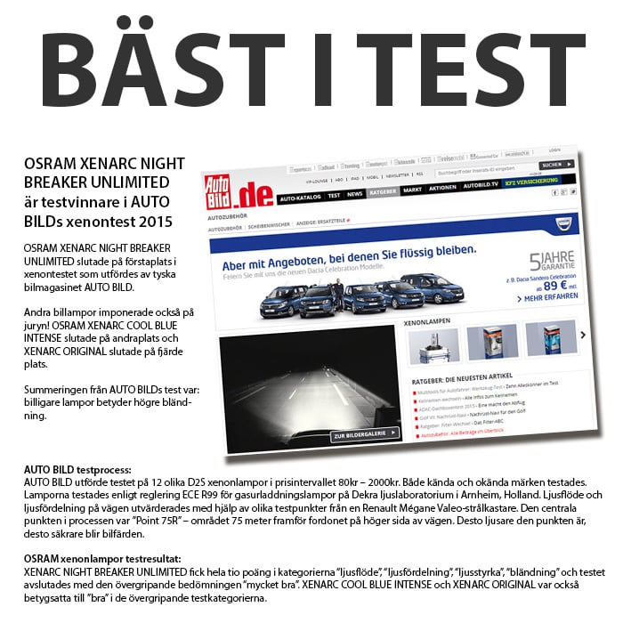 D2S Osram Xenarc® Original - bild 4