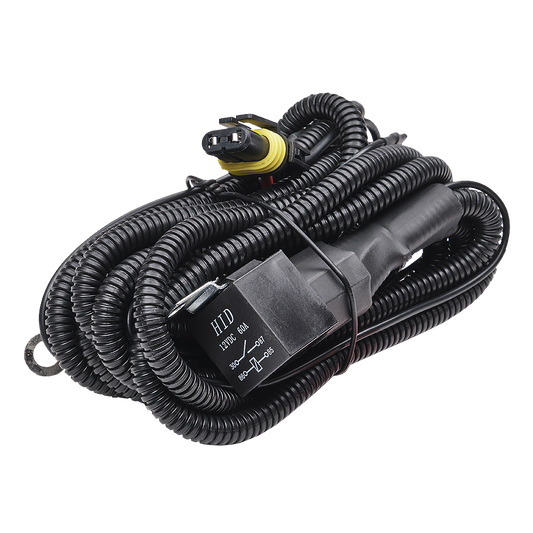 Zestaw przewodów przekaźnika 1 szt. Dodatkowe światło 12V|9006