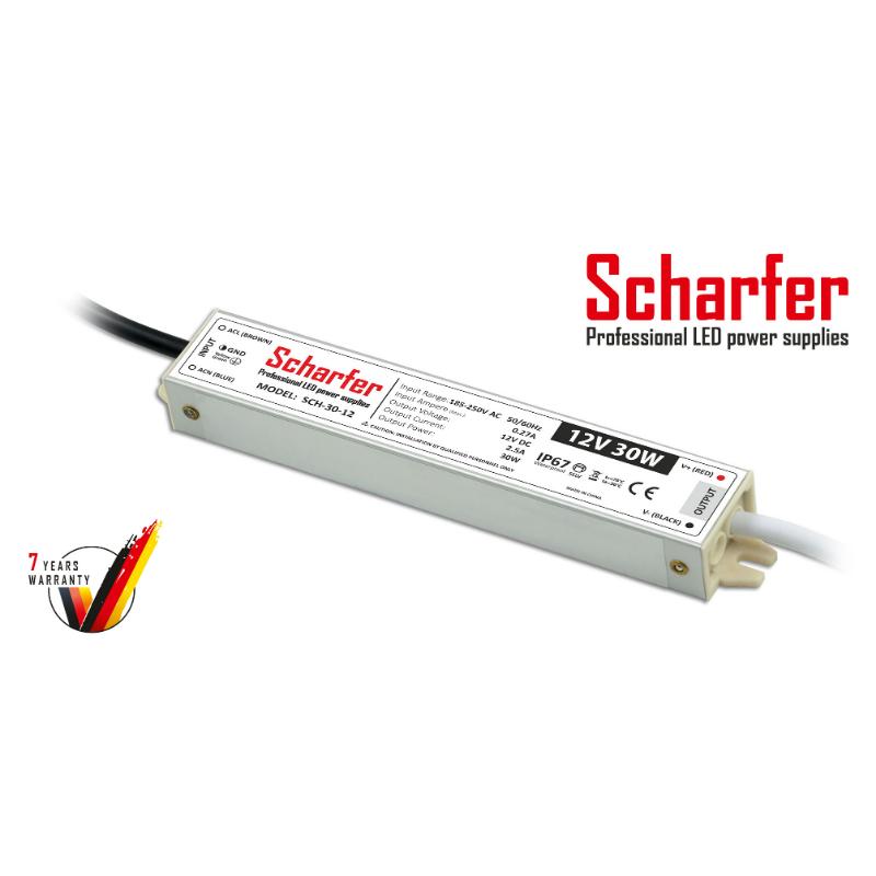 Transformator 230V AC na 12V DC 30W