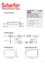 Transformator 230V AC na 12V DC 60W