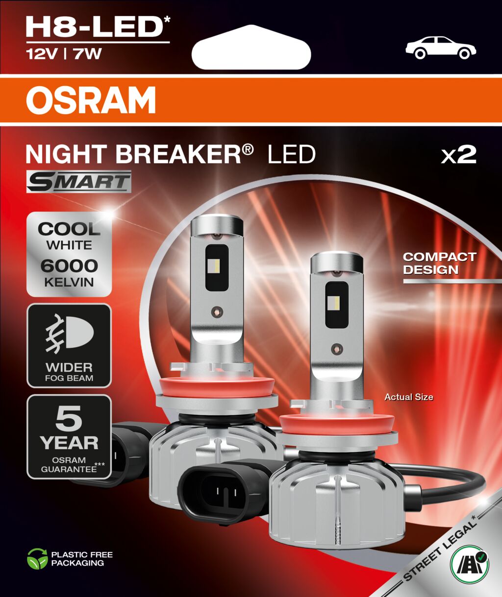 OSRAM NIGHT BREAKER LED SMART | H8 - bild 4