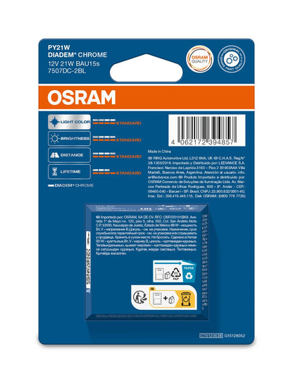 OSRAM DIADEM CHROME - PY21W Dodatkowa lampa oświetleniowa