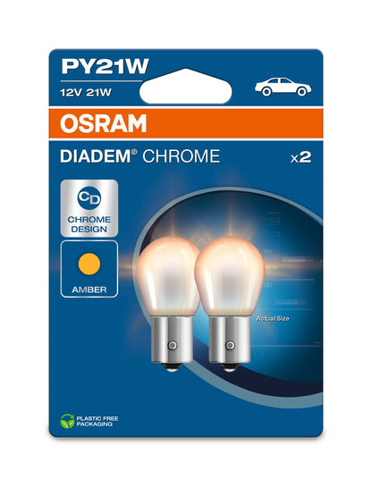 OSRAM DIADEM CHROME - PY21W Dodatkowa lampa oświetleniowa
