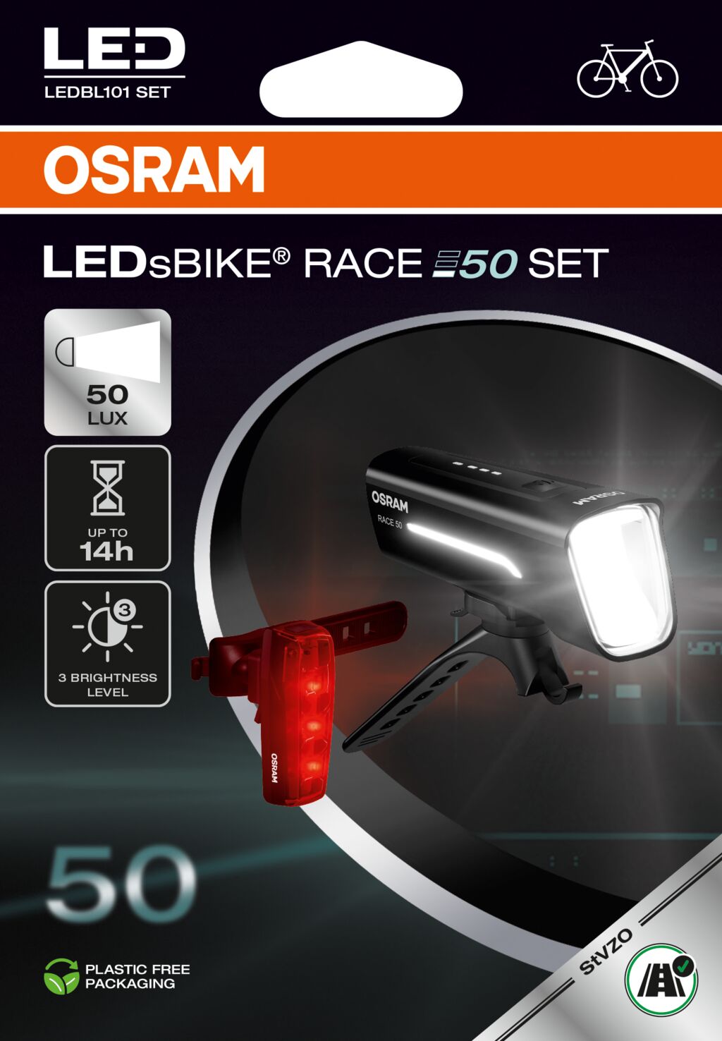 Osram Ledsbike Race 50 zestawów