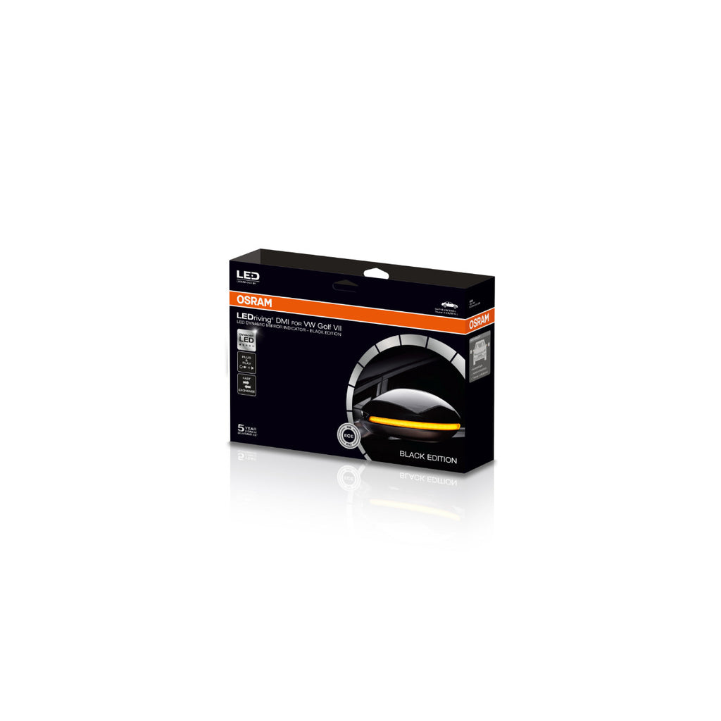 Osram Ledriving DMI dla golfa VII - Blinkers w zewnętrznych tylnych lusterach - czarny
