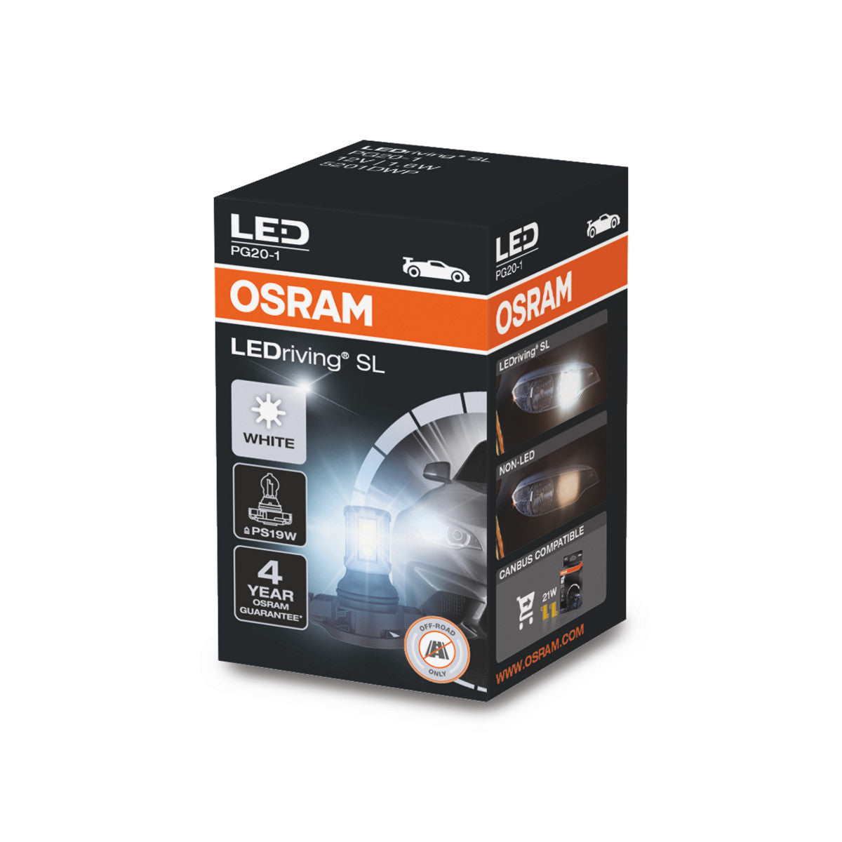 OSRAM LEDriving SL - Off-road PS19W Głównie do świateł do jazdy dziennej.