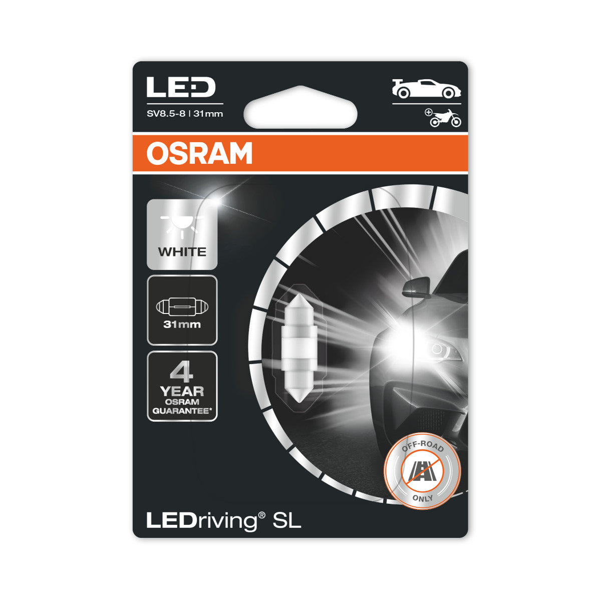 OSRAM LEDriving SL - Off-road C5W 6438 - biały