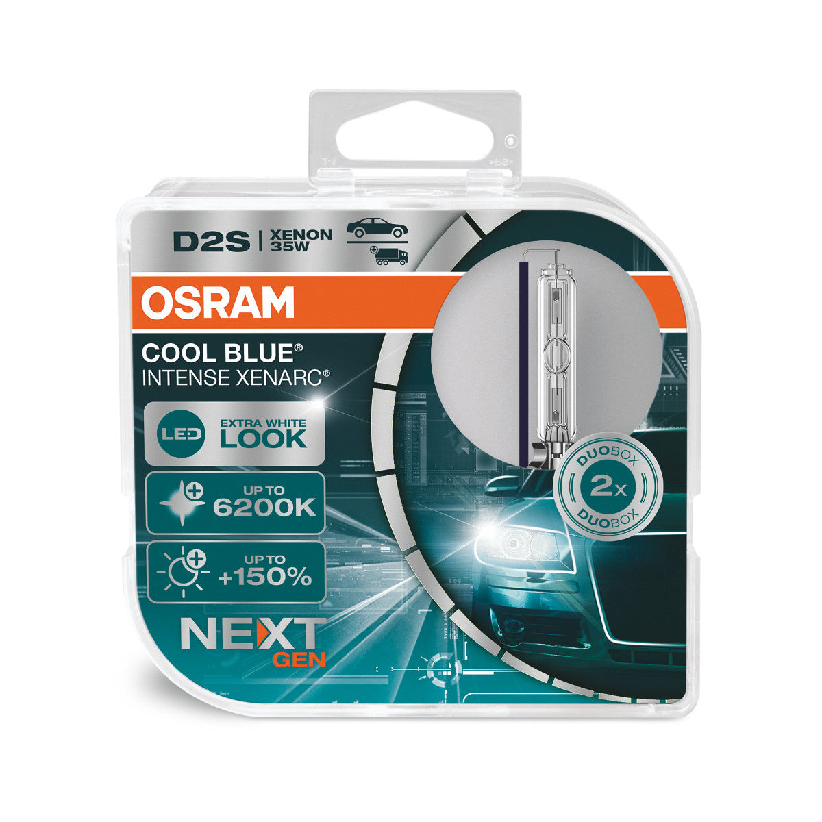 OSRAM - Lampa reflektorowa D2S HID - 2-PACK