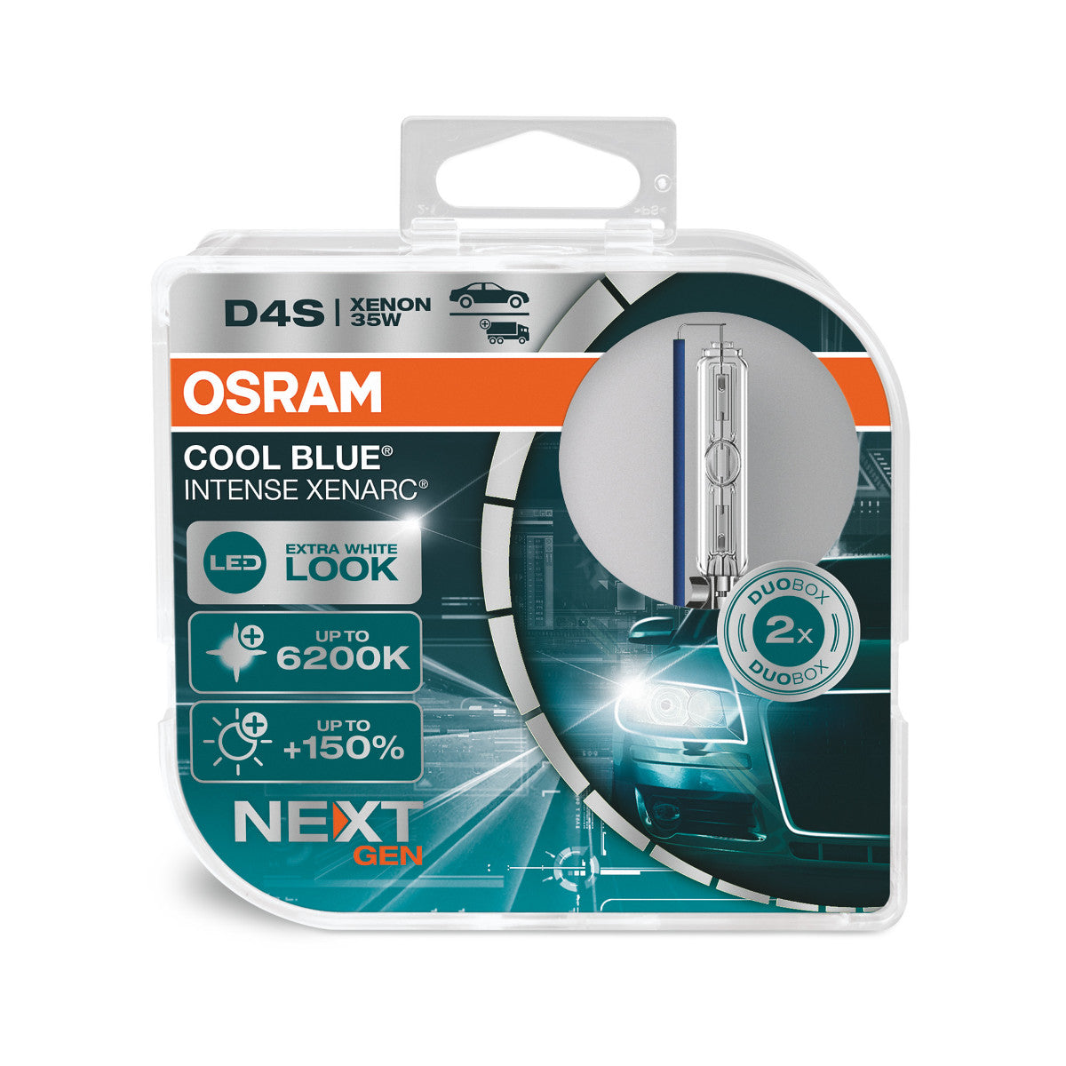 OSRAM - Lampa naświetlająca D4S HID - 2-PACK