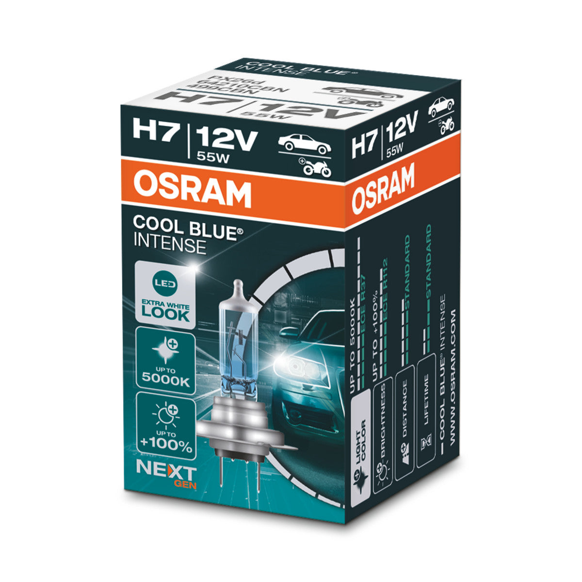 OSRAM - Reflektor halogenowy H7 - składane pudełko - 1-PACK