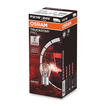 OSRAM TRUCKSTAR PRO - P21W Lampa z dodatkowym oświetleniem