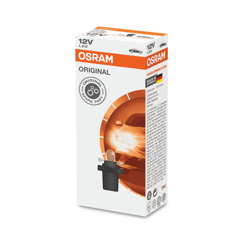 OSRAM ORIGINAL - PLASTIC MF BASE - 1 -2W - B8.5d - Extra light lamp