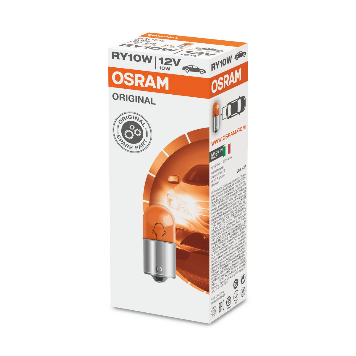 OSRAM ORIGINAL - METALOWA PODSTAWA - RY10W