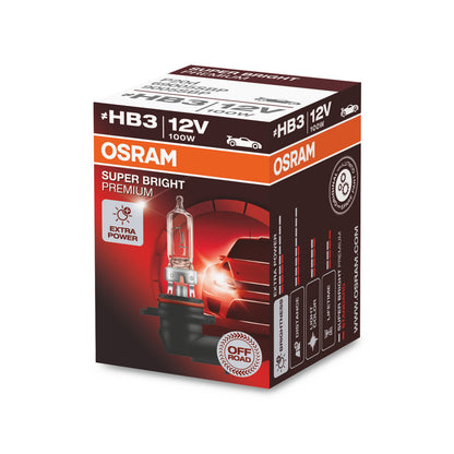 OSRAM SUPER BRIGHT PREMIUM - SUPER BRIGHT - Reflektor halogenowy off-road HB3