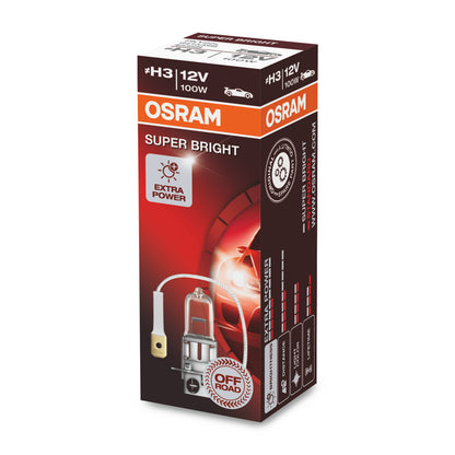 Reflektor halogenowy OSRAM SUPER BRIGHT PREMIUM - SUPER BRIGHT - Off-road H3 - PKY22s