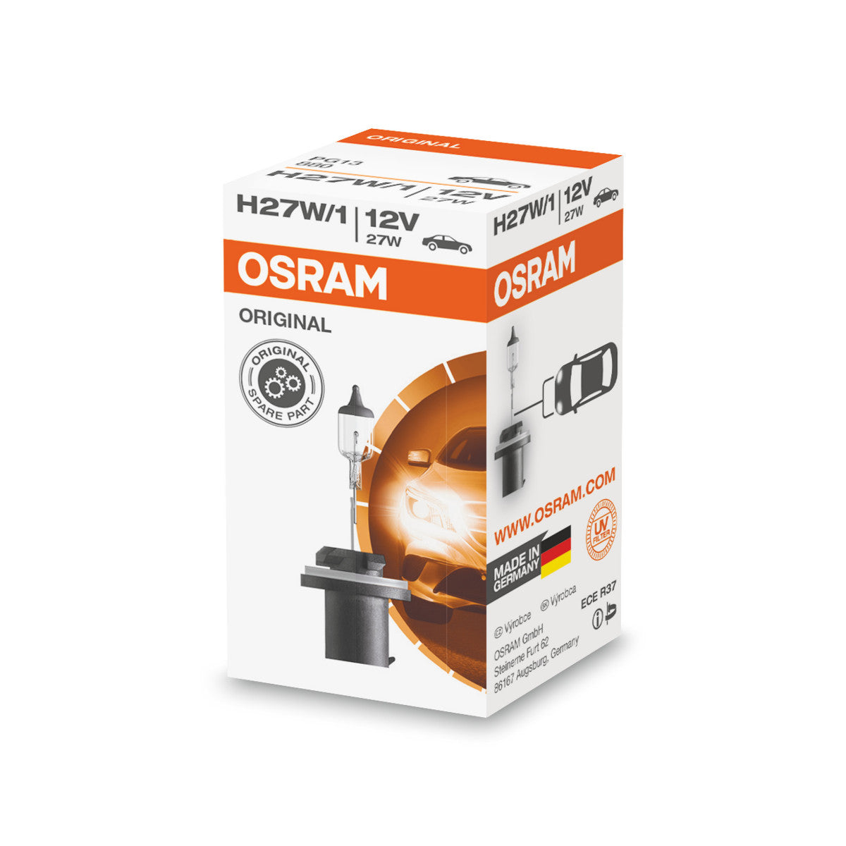 OSRAM ORIGINAL LINE - H27-1W - 12 V - 27 W - Reflektor halogenowy