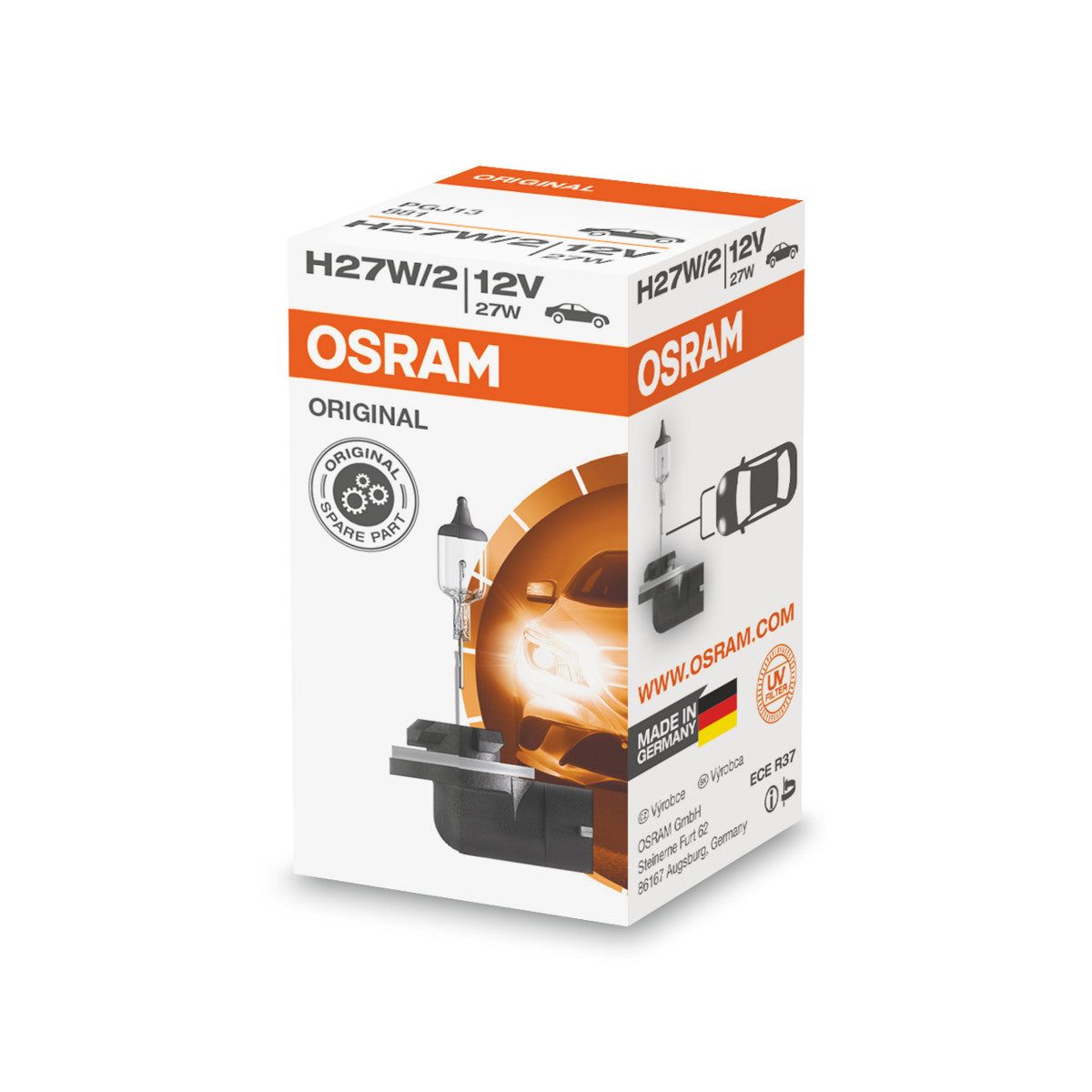 OSRAM ORIGINAL LINE - H27-2W - 12 V - 27 W - Reflektor halogenowy