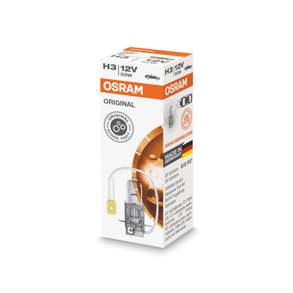 OSRAM ORIGINAL LINE - H3 - 12 V - 55 W - reflektor halogenowy - składane pudełko