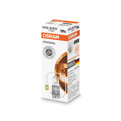 OSRAM ORIGINAL LINE - H3 - 24 V - 70 W - Reflektor halogenowy - Składane pudełko