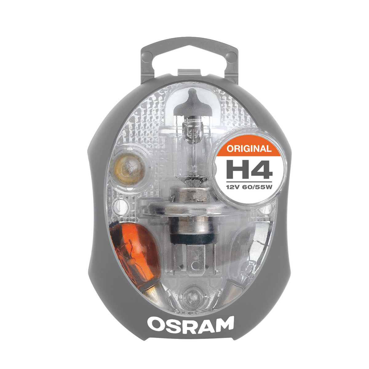 OSRAM Zapasowa lampa do samochodu - CLK H4 - Zestaw lamp samochodowych