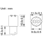 BA9s 12V/24V 0.4W