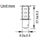 BA9s 12V/24V 1.4W