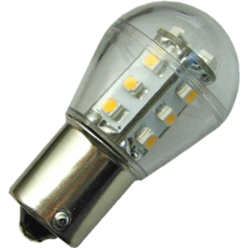 BAU15s 12V/24V 0.7W Orange