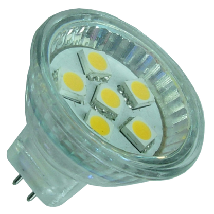 MR11 12V/24V 1W Glas