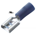 Szpilka do liści winylowa niebieska 4,8 x 0,8 mm - 10 szt.